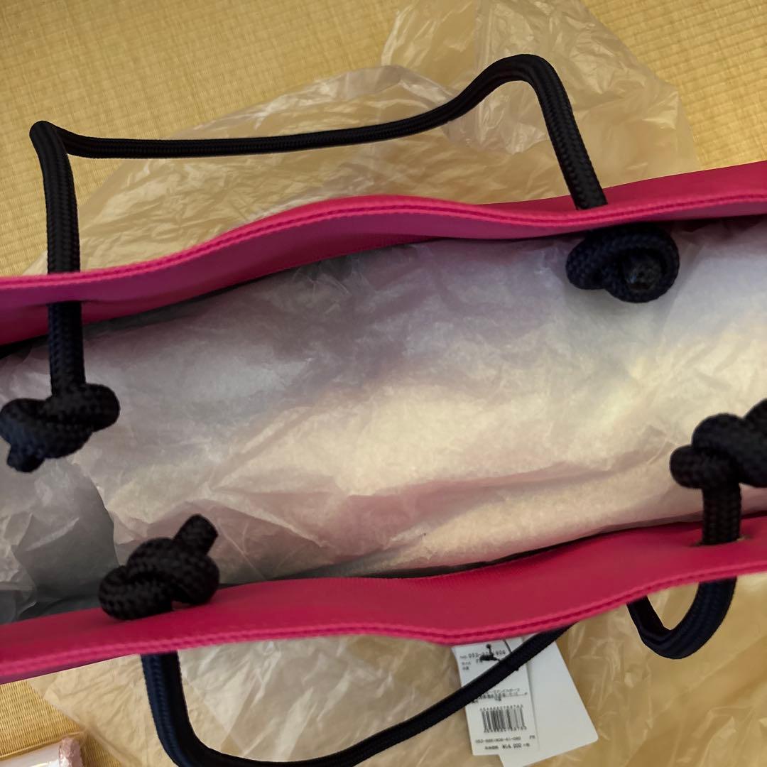 パーリーゲイツ　ロッカーバック ピンク　ショッパー風バック(中)ユニセックス