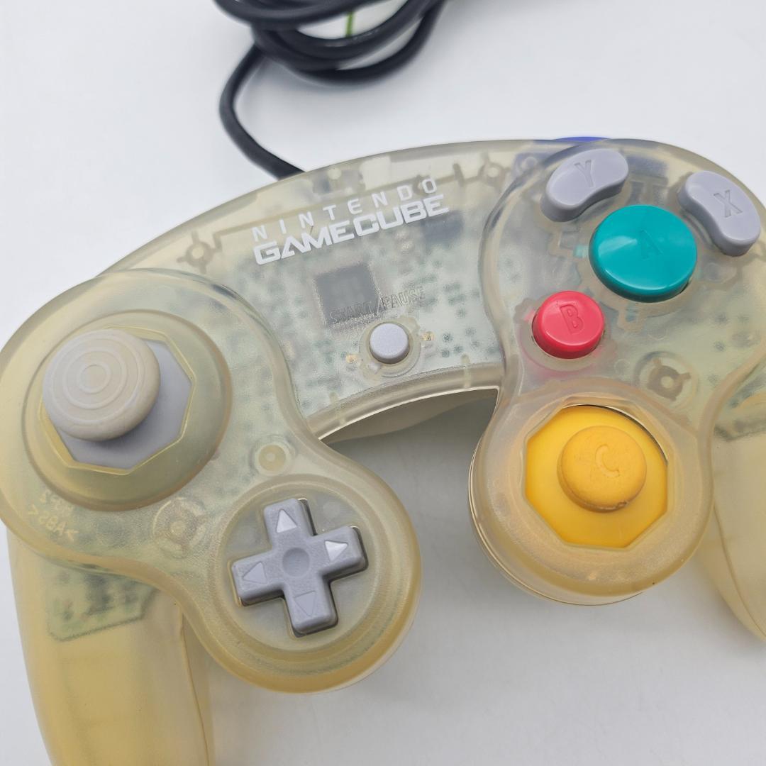 ゲームキューブ コントローラー クリア スケルトン