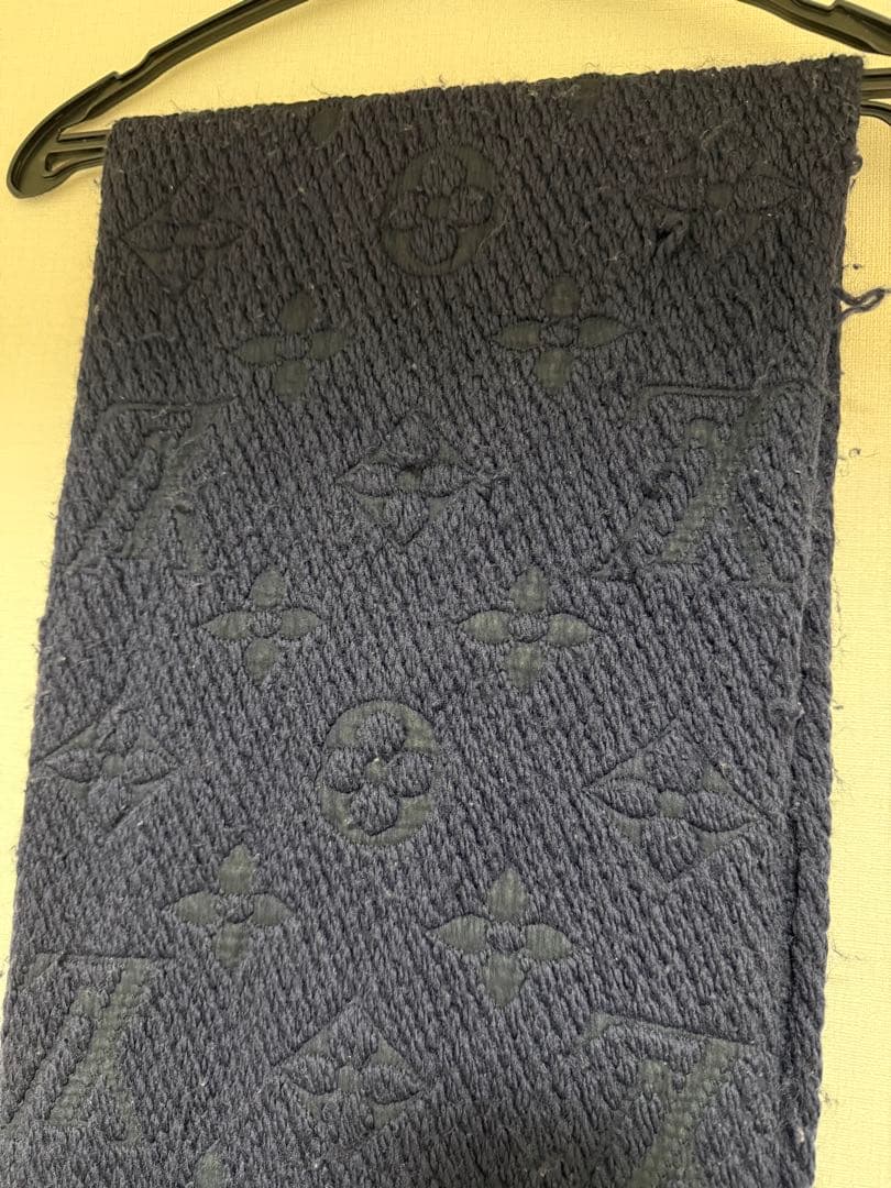 【さくらさま専用】ルイヴィトン　マフラー　ネイビー