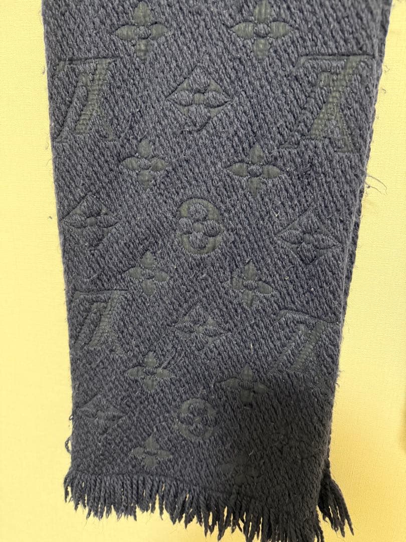 【さくらさま専用】ルイヴィトン　マフラー　ネイビー