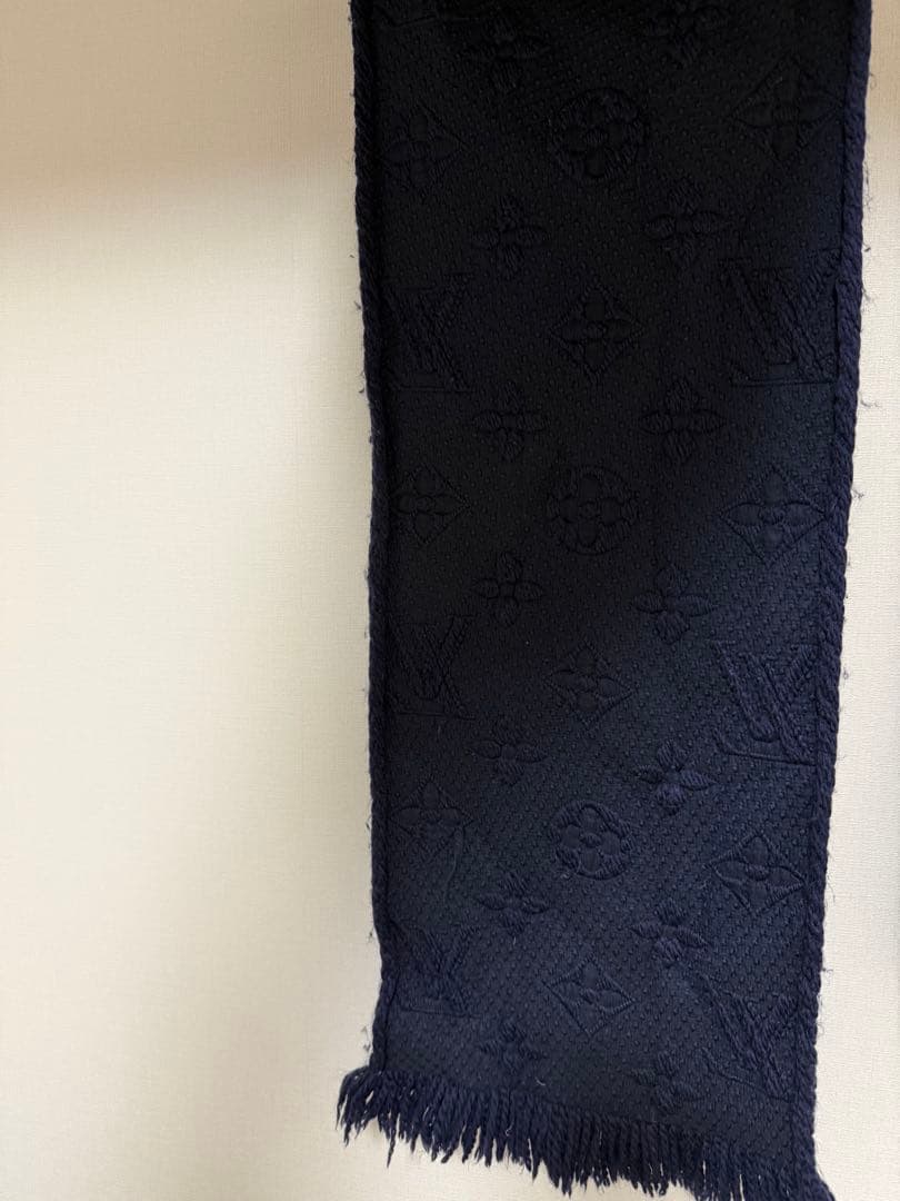 【さくらさま専用】ルイヴィトン　マフラー　ネイビー