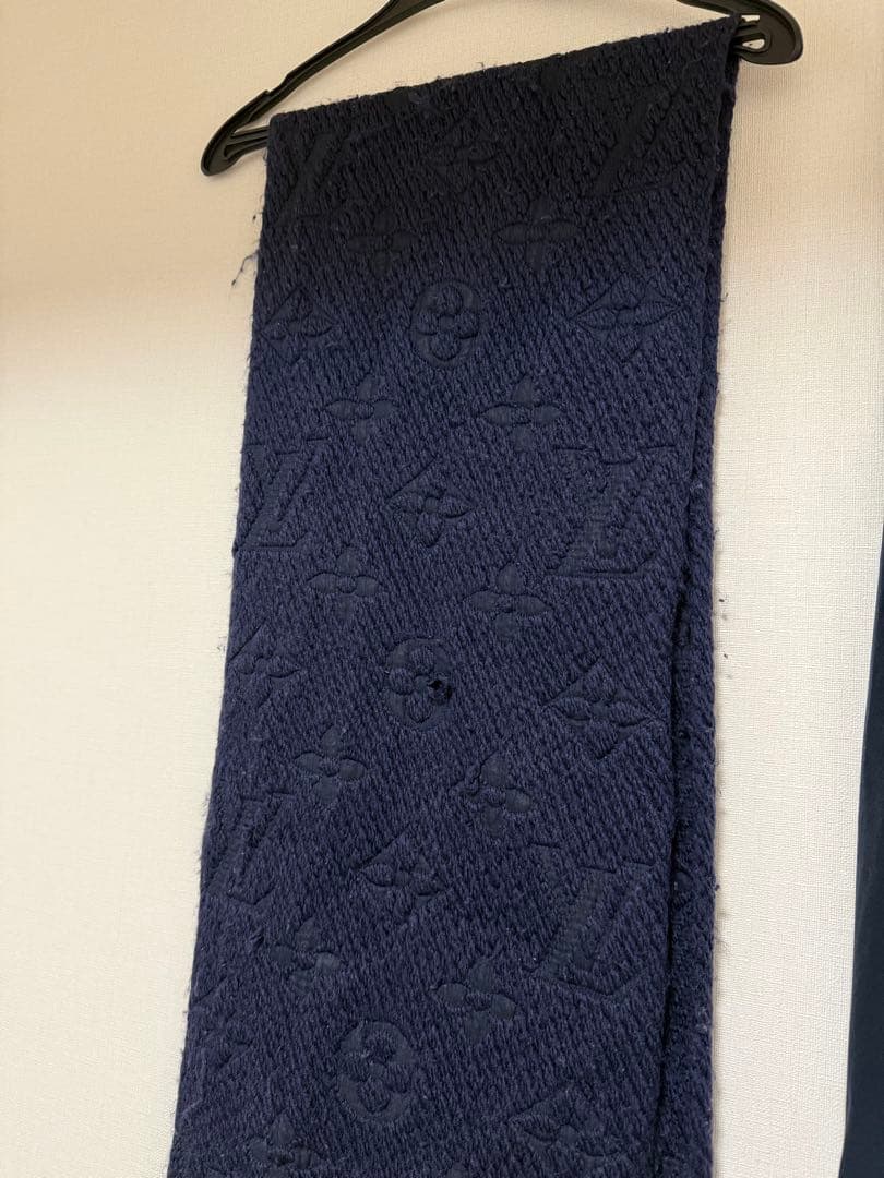 【さくらさま専用】ルイヴィトン　マフラー　ネイビー