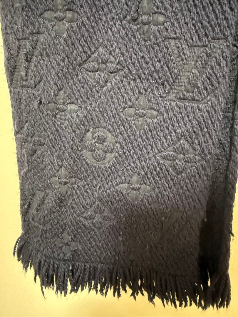 【さくらさま専用】ルイヴィトン　マフラー　ネイビー