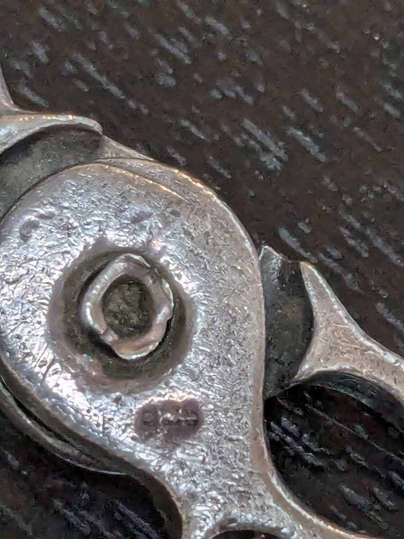 シルバーローラーウォレットチェーン ALZUNI