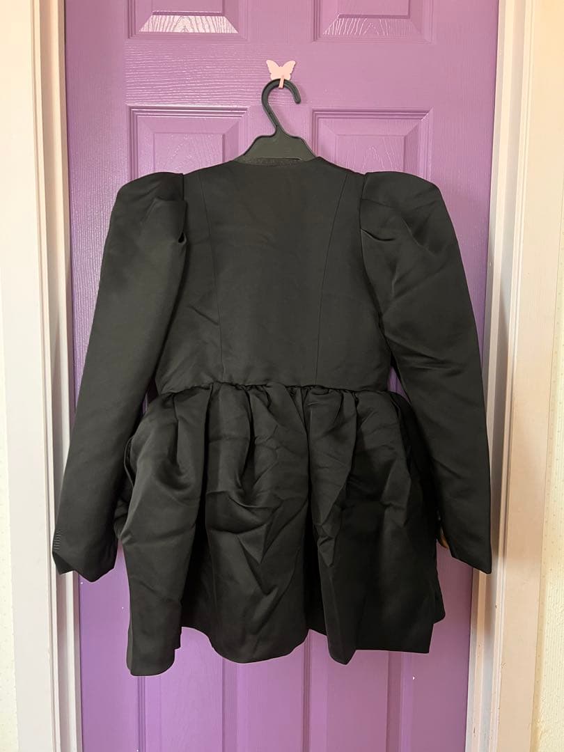 Bibiy. DOROTHY PUFF DRESS ブラック