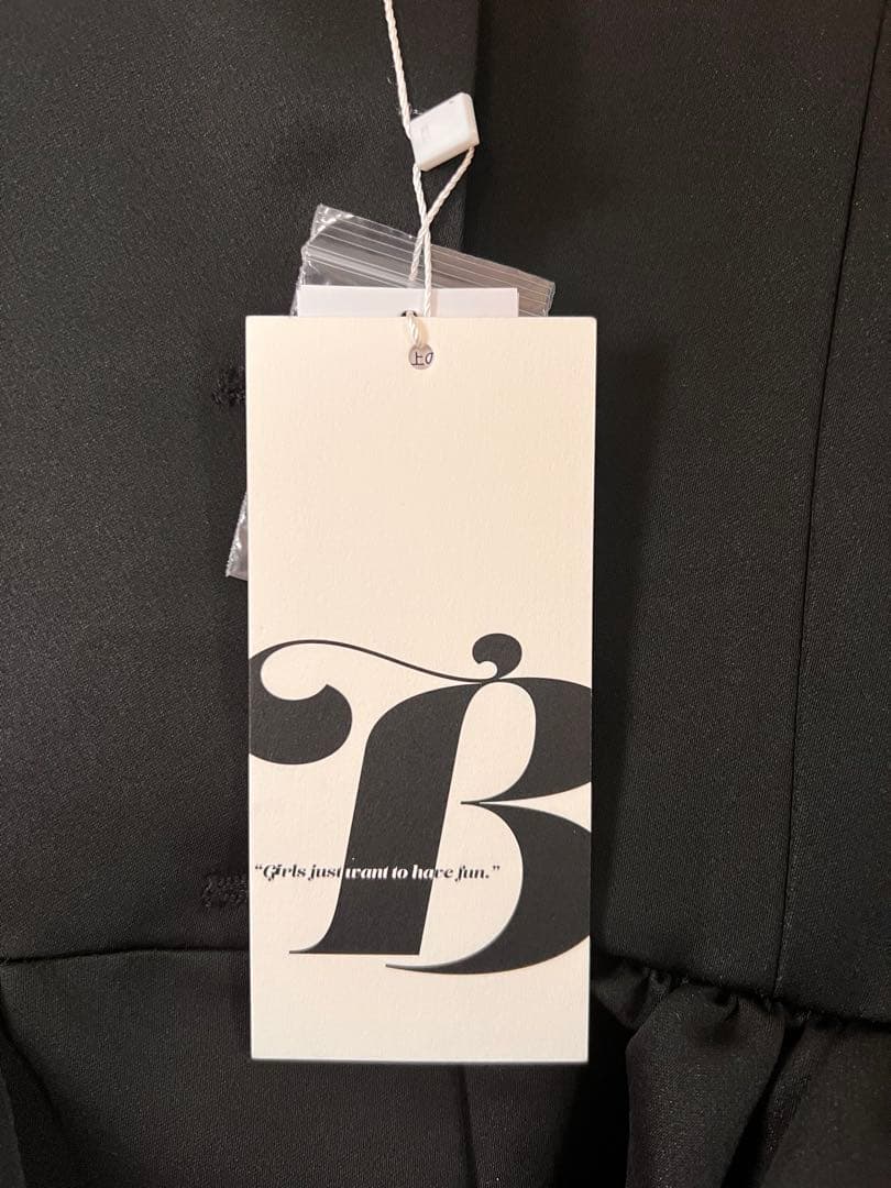 Bibiy. DOROTHY PUFF DRESS ブラック