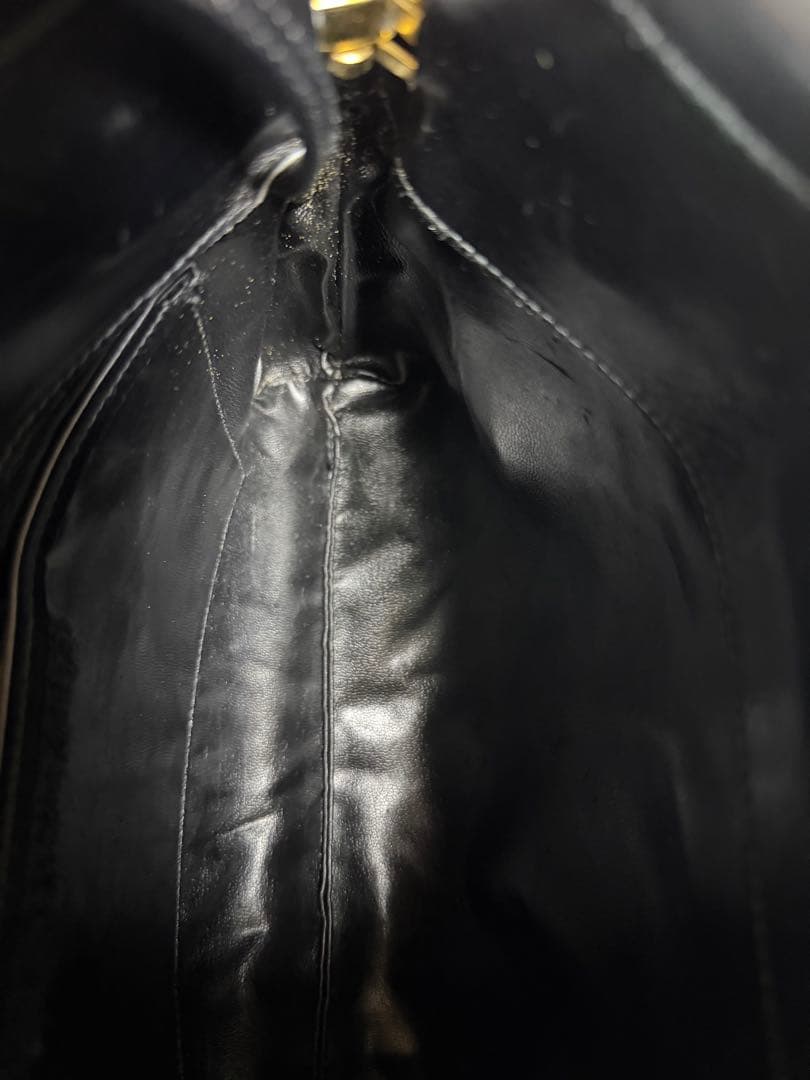 【極美品】【ヴィンテージ】サルバトーレフェラガモ　ショルダーバッグ　ブラック