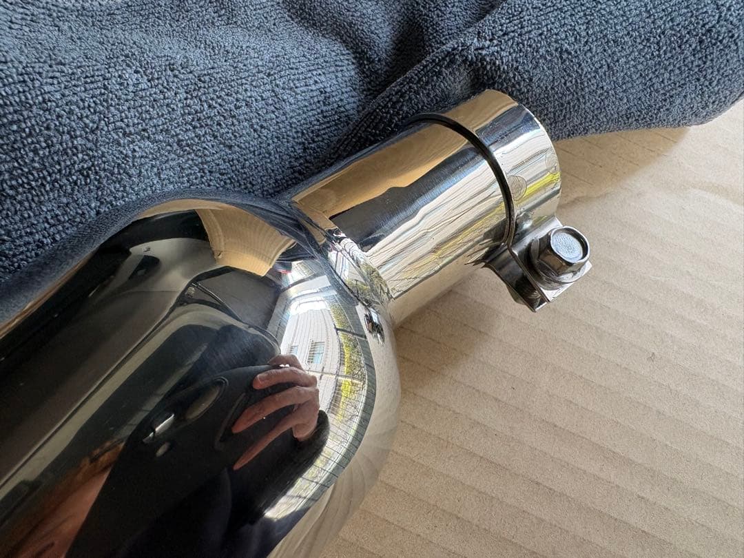 ドリル様_(極美品)大和ステンレス　キャプトンマフラー　CB400SS