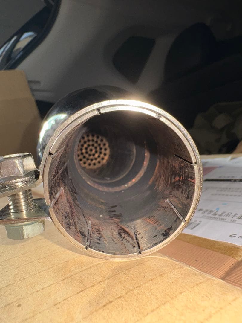 ドリル様_(極美品)大和ステンレス　キャプトンマフラー　CB400SS