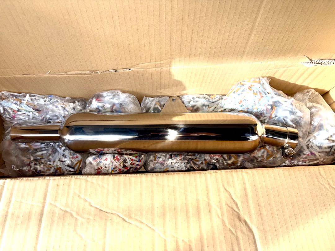 ドリル様_(極美品)大和ステンレス　キャプトンマフラー　CB400SS