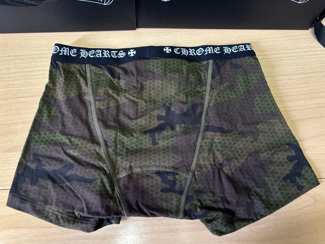 新品未使用 クロムハーツ ボクサーパンツ ブリーフ 迷彩 サイズL