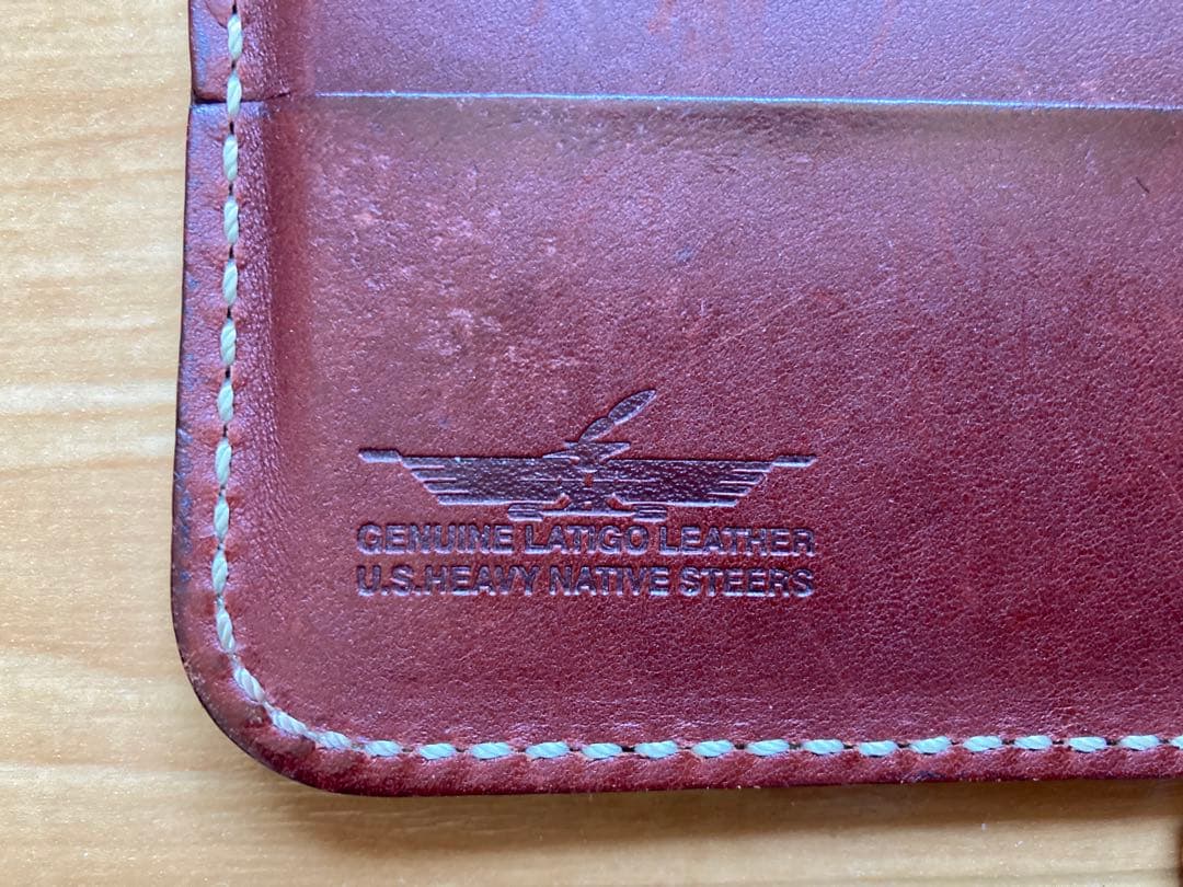 FUNNY ライダースウォレット&チェーン&ベルト　モーガンスターコンチョ　赤茶