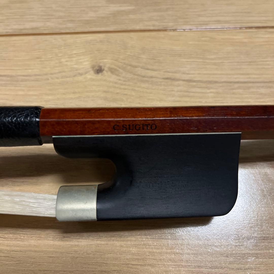 コントラバス弓　杉藤 Standard-A フレンチ　ケース付き