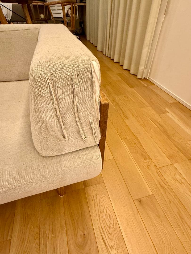 モモナチュラル デイソファ 3P MOMO natural day sofa