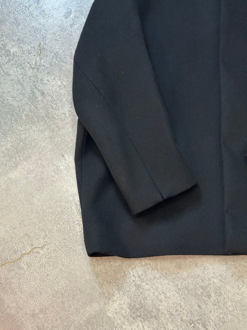 NO CONTROL AIR ノーカラージャケット　ウール　黒 Sサイズ