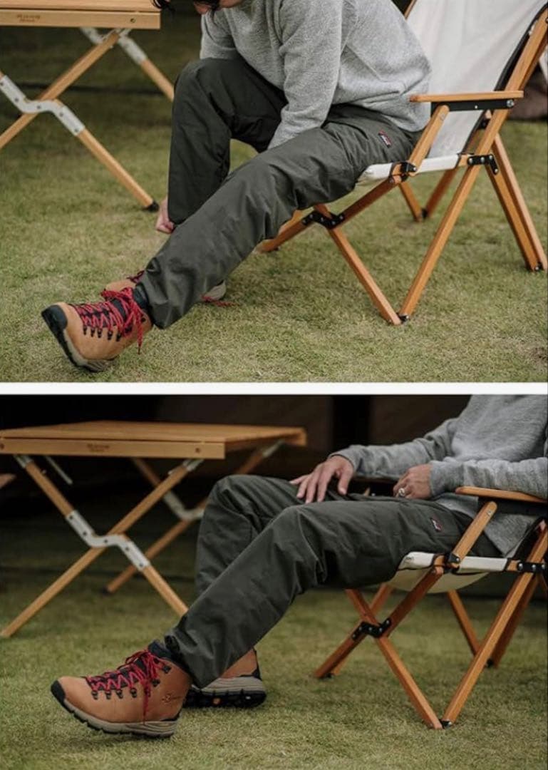 美品！NANGA ナンガ　焚火ダウンパンツ　HINOC 黒