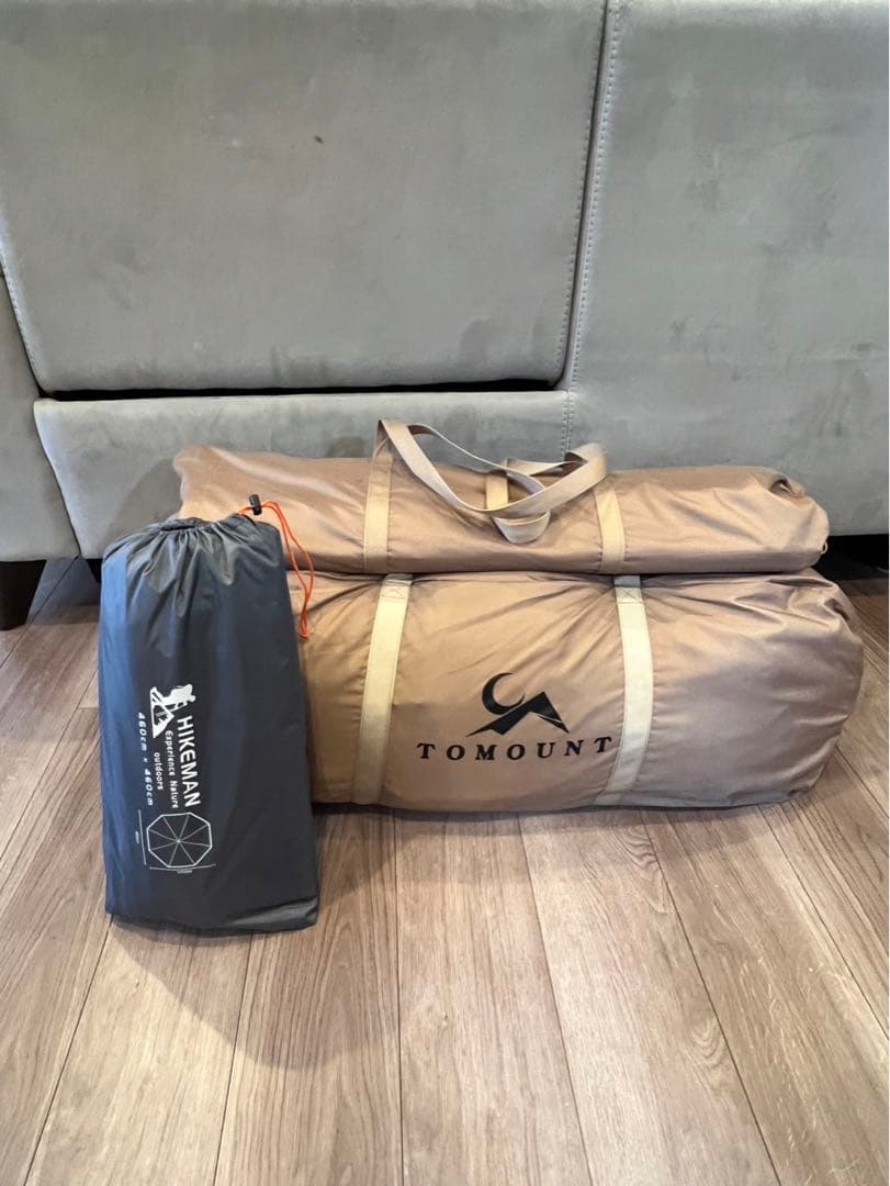 まみい　TOMOUNT キャンプテント ファミリー用　収納バッグ付