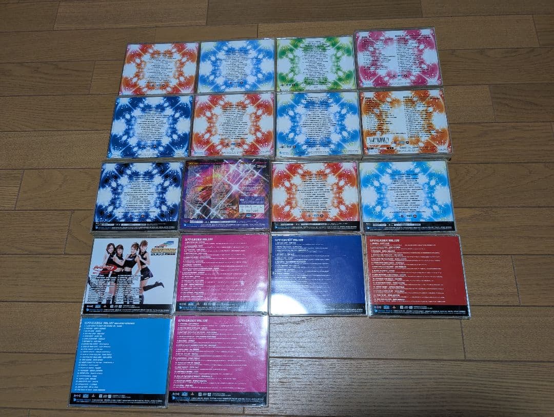 CD『スーパーユーロビート』 vol.121〜vol.138 ！！