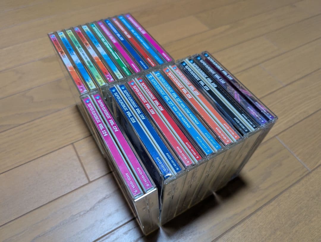 CD『スーパーユーロビート』 vol.121〜vol.138 ！！