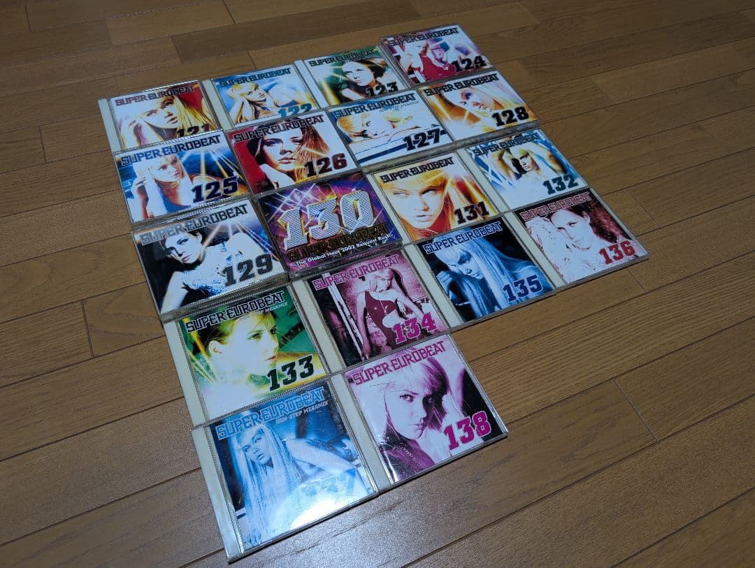 CD『スーパーユーロビート』 vol.121〜vol.138 ！！