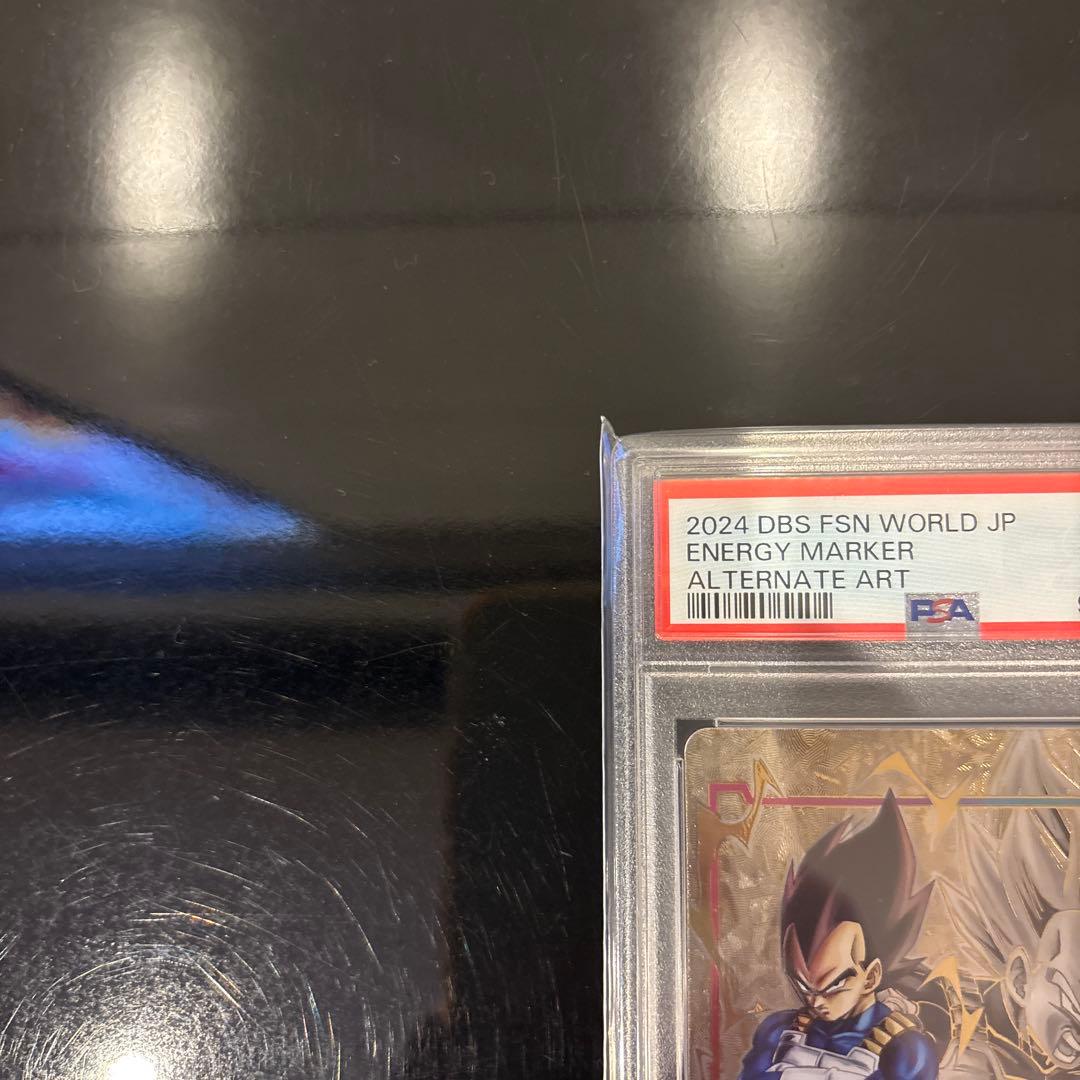 【PSA10】ベジータ エナジーマーカー E01-02★ PR フュージョン