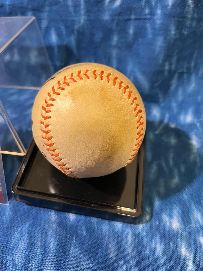 読売巨人　ジャイアンツ　長嶋茂雄　ミスター　直筆サインボール　サインカード