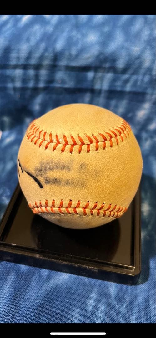 読売巨人　ジャイアンツ　長嶋茂雄　ミスター　直筆サインボール　サインカード