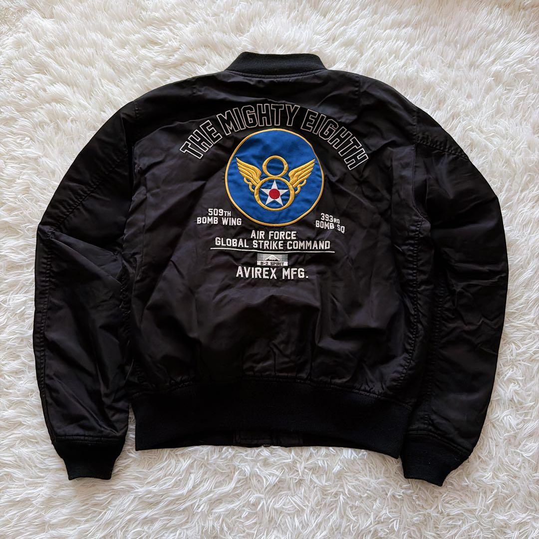 2XL✨AVIREX MA-1 フライトジャケット B-2 SPIRITモデル