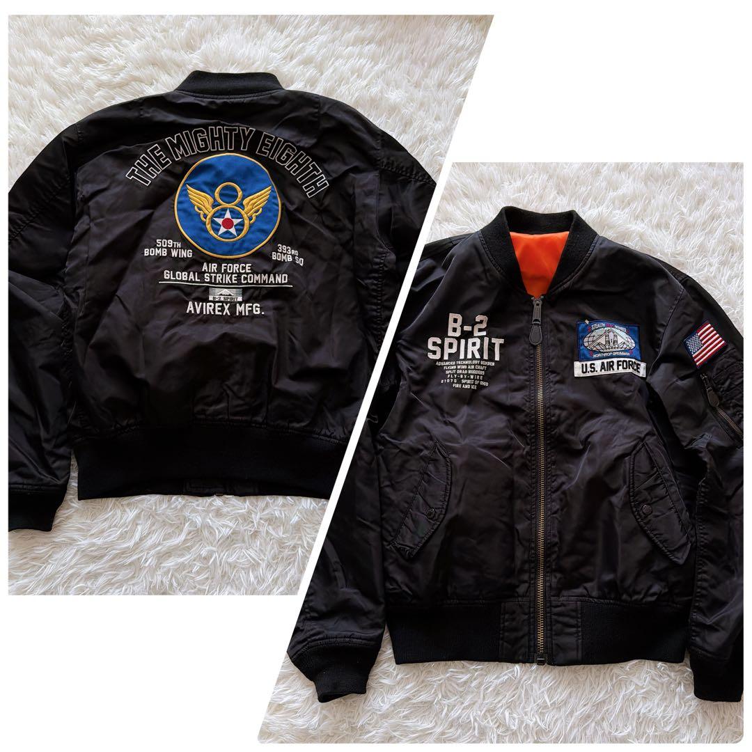 2XL✨AVIREX MA-1 フライトジャケット B-2 SPIRITモデル