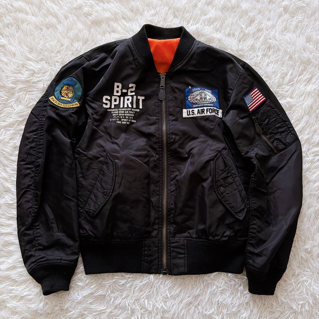 2XL✨AVIREX MA-1 フライトジャケット B-2 SPIRITモデル
