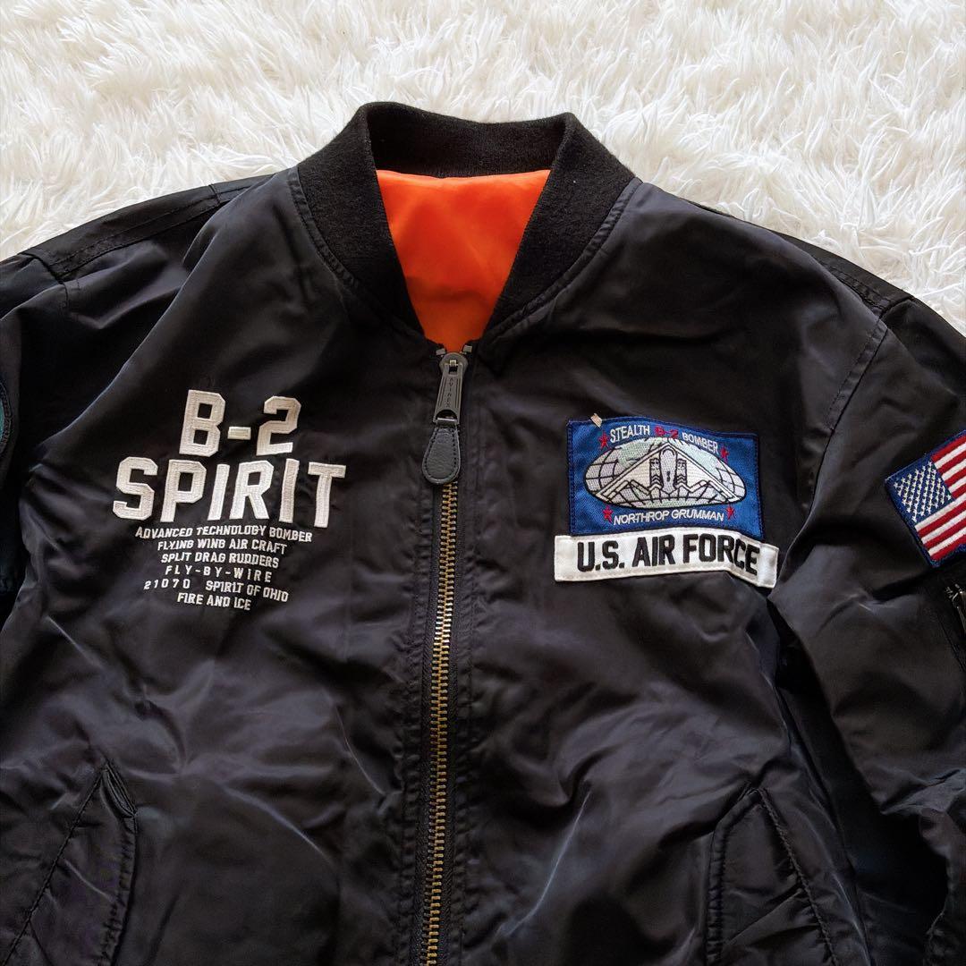 2XL✨AVIREX MA-1 フライトジャケット B-2 SPIRITモデル