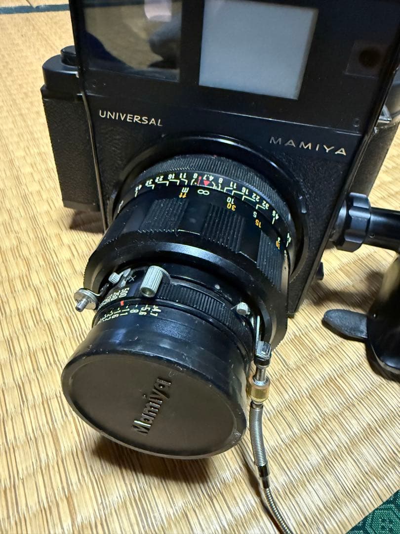 【値下げ】Mamiya Universal フィルムカメラ 75mmレンズ