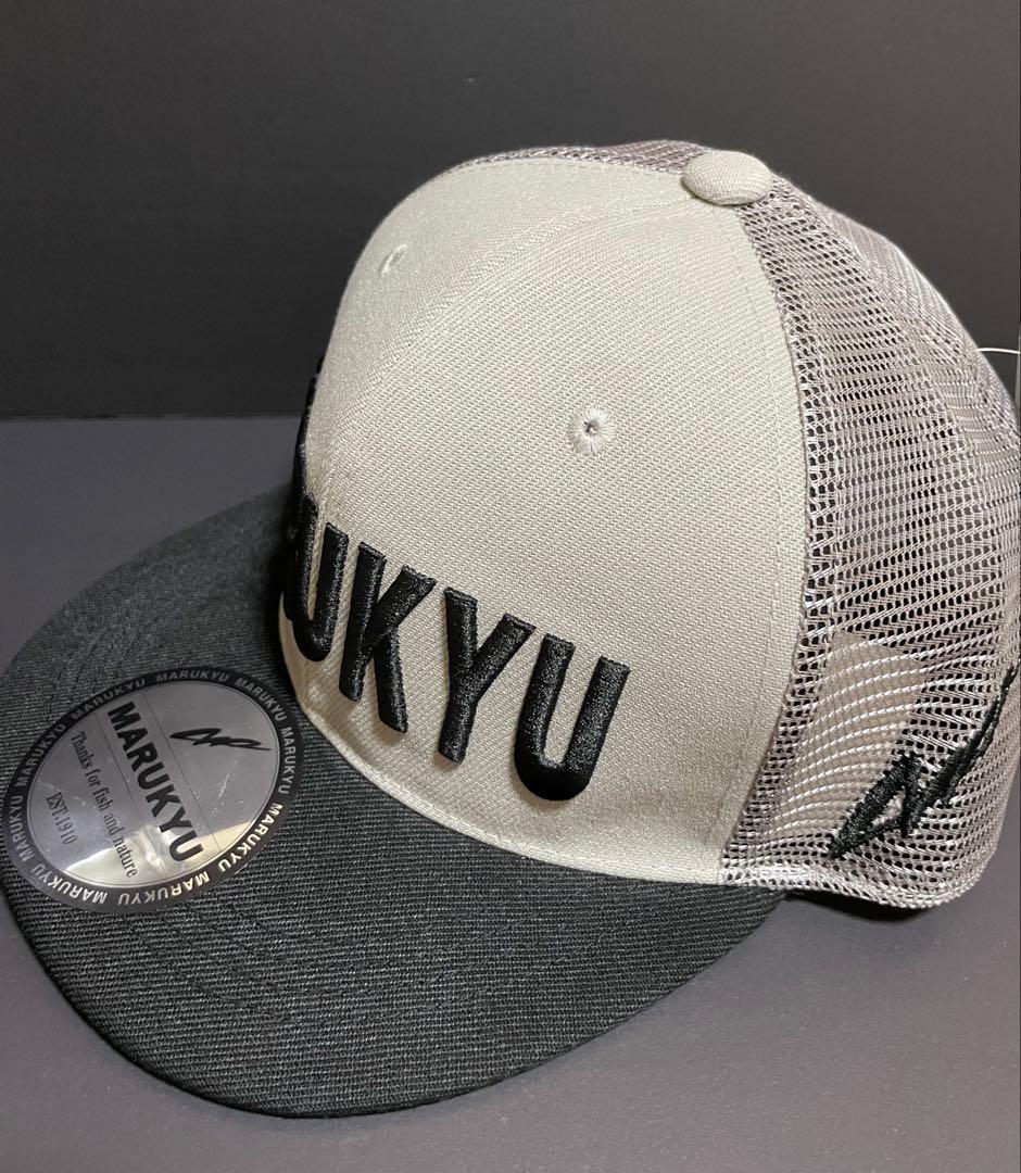 マルキュー フラットバイザーキャップ 02 ／メッシュキャップ2個セット