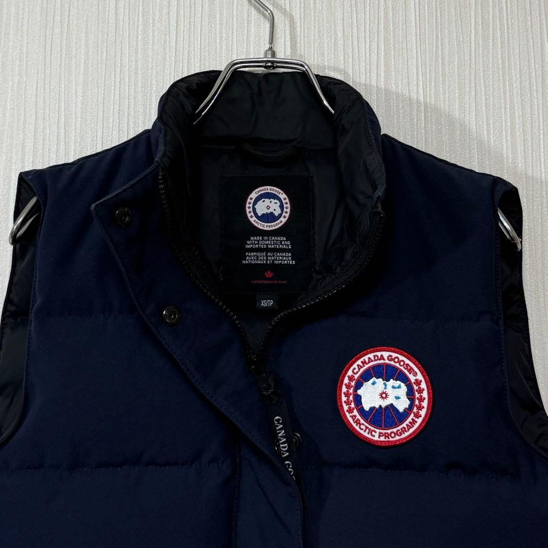 美品   カナダグース フリースタイル ダウンベスト