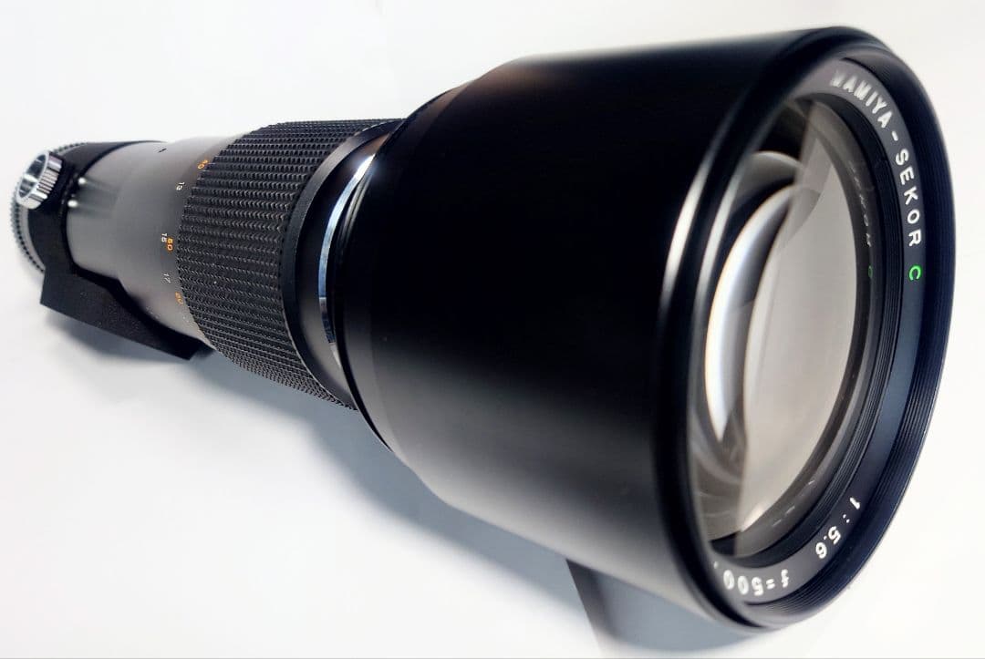 【美品】マミヤ645 MAMIYA SEKOR C 500mmF5.6望遠レンズ