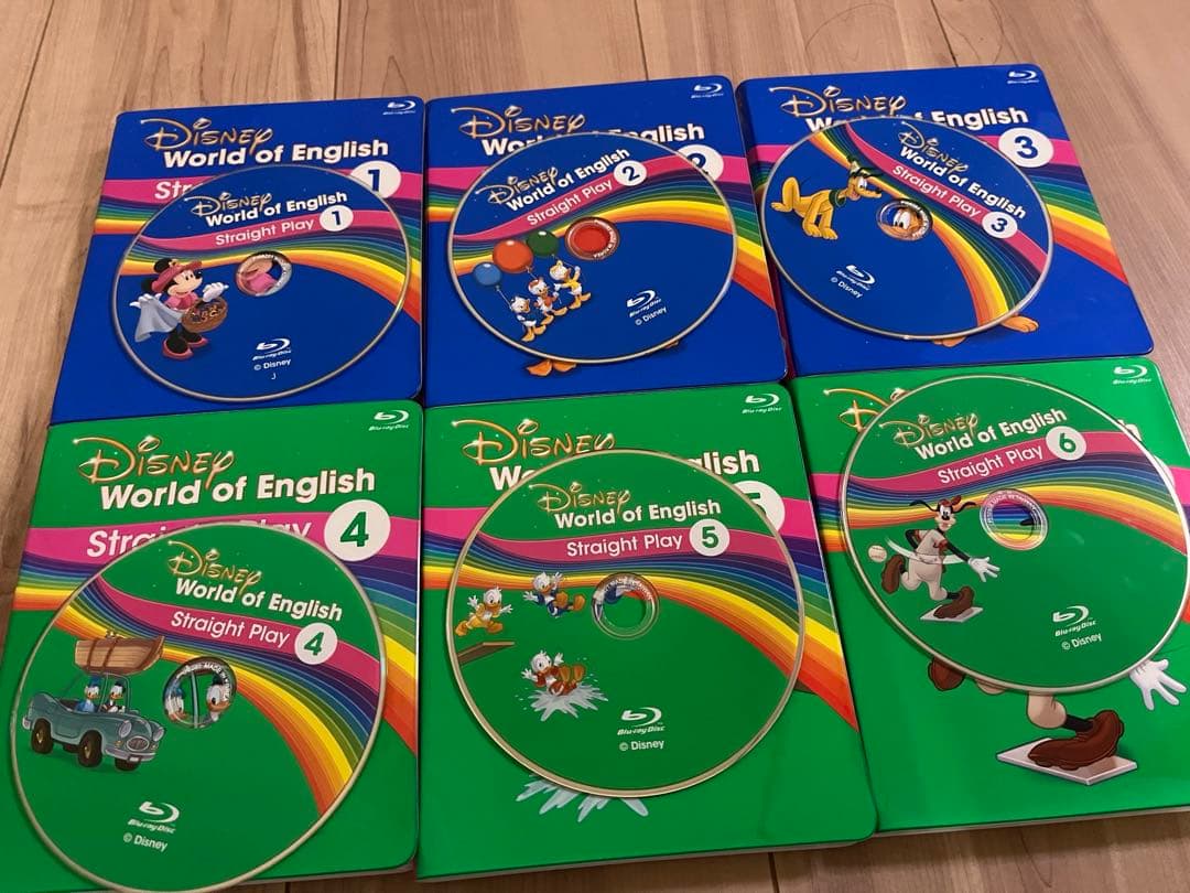 ディズニー英語システム ストリートプレイDVD12巻セット