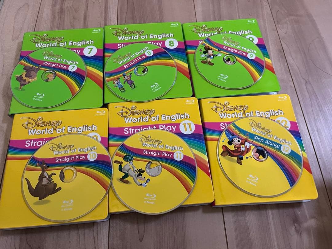 ディズニー英語システム ストリートプレイDVD12巻セット