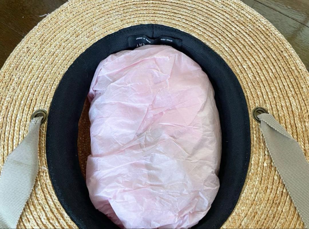 限定カラー wica grocery ウィカグロサリー 麦わら帽子