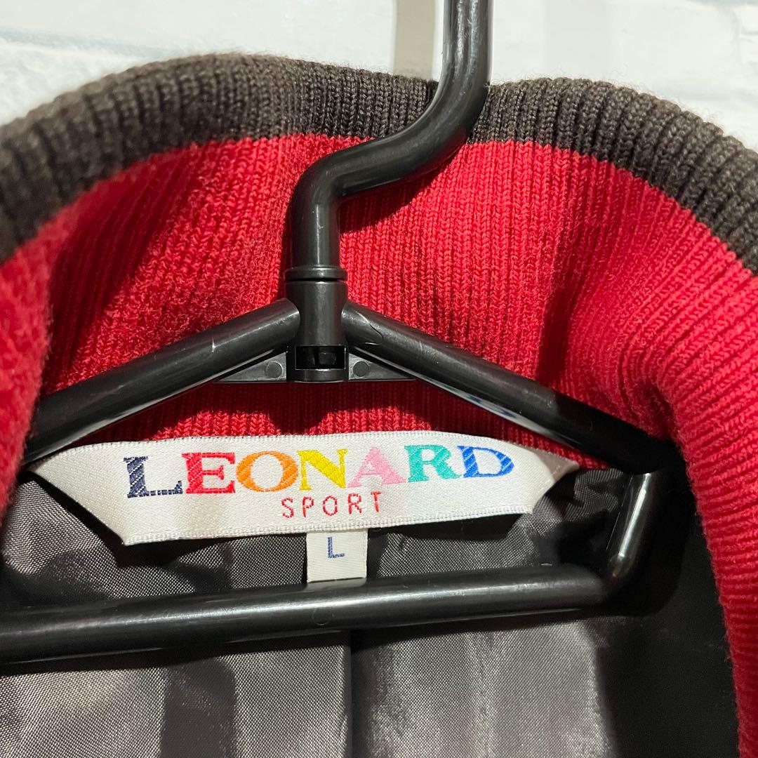 LEONARD レオナールスポーツ 中綿ジャケット ブルゾン 日本製　Lサイズ