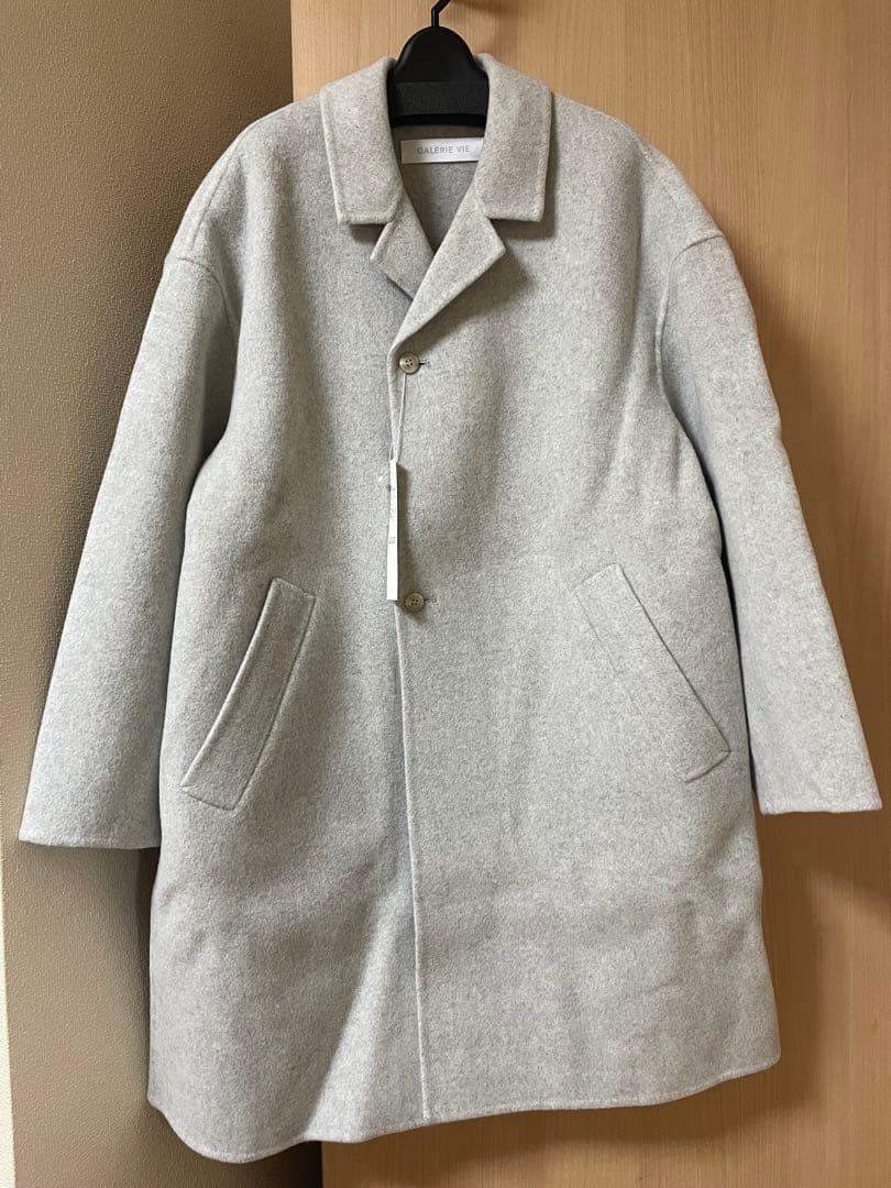 【新品未使用】トゥモローランド　ウールカシミヤダブルフェイスチェスターコート