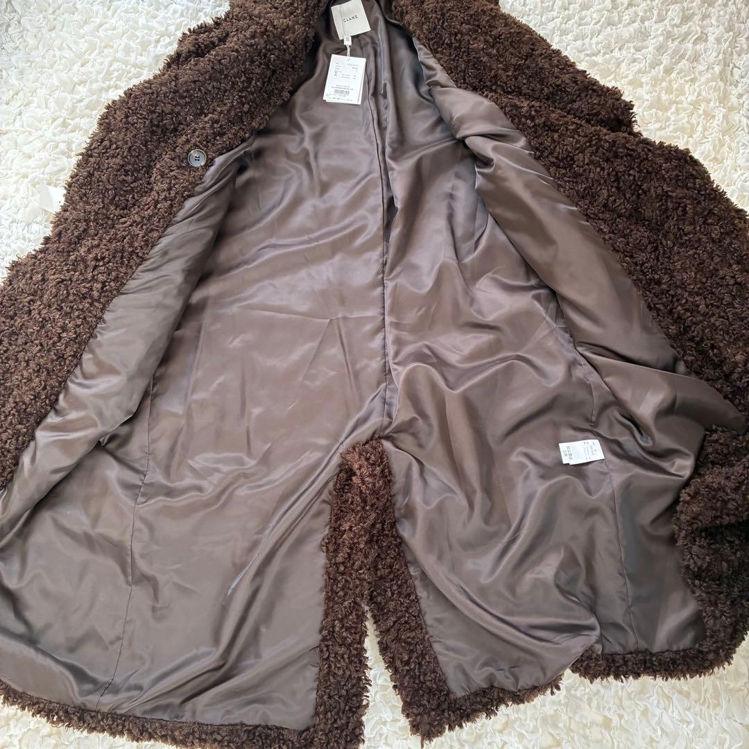 CLANE DOUBLE LONG BOA COAT ダブルロング　ボアコート