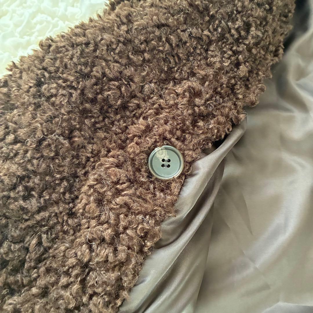 CLANE DOUBLE LONG BOA COAT ダブルロング　ボアコート