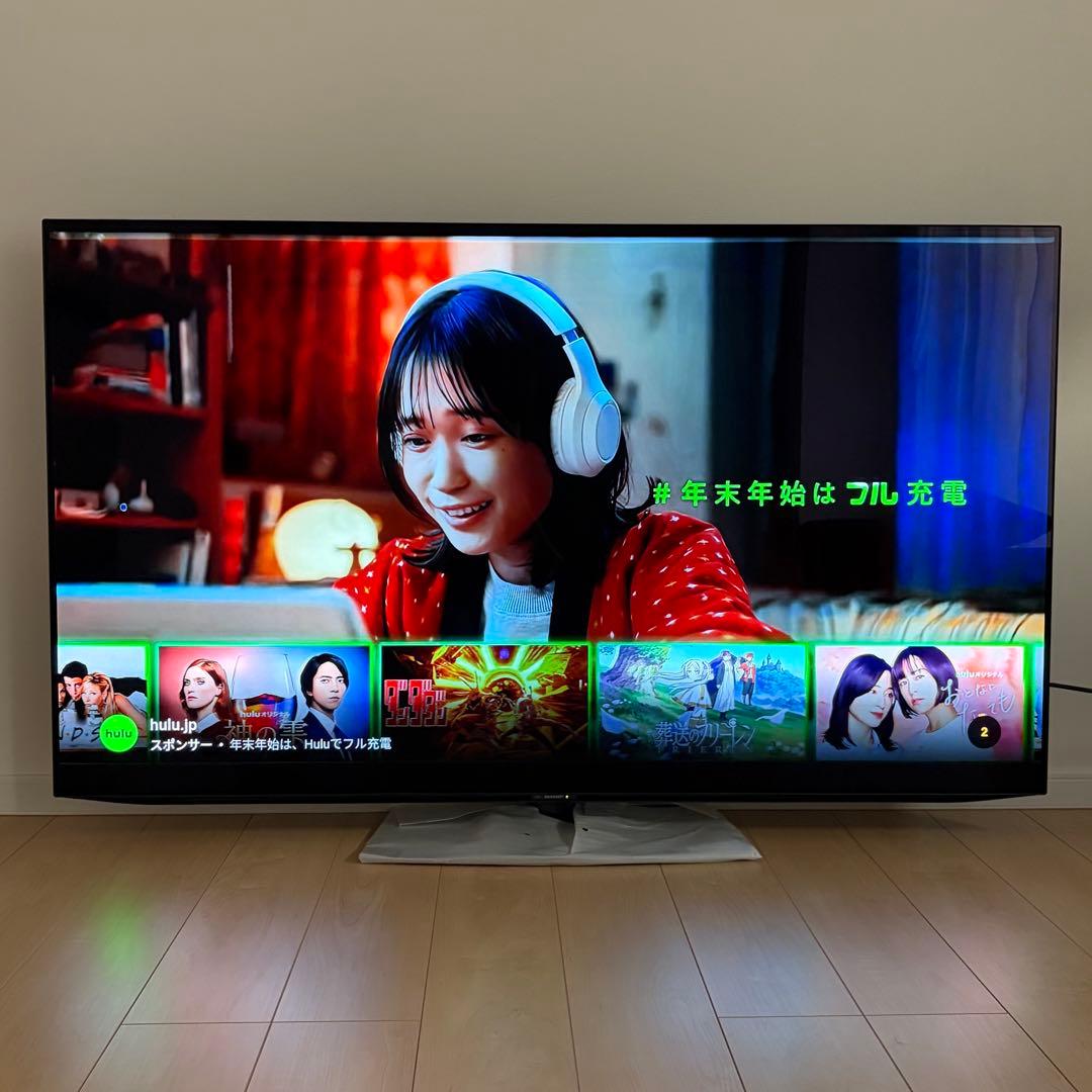 【訳あり】SHARP AQUOS 有機ELテレビ　65インチ　4T-C65CQ1