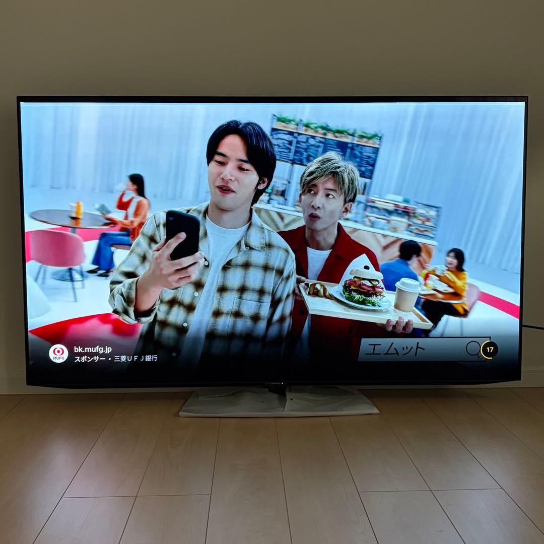 【訳あり】SHARP AQUOS 有機ELテレビ　65インチ　4T-C65CQ1