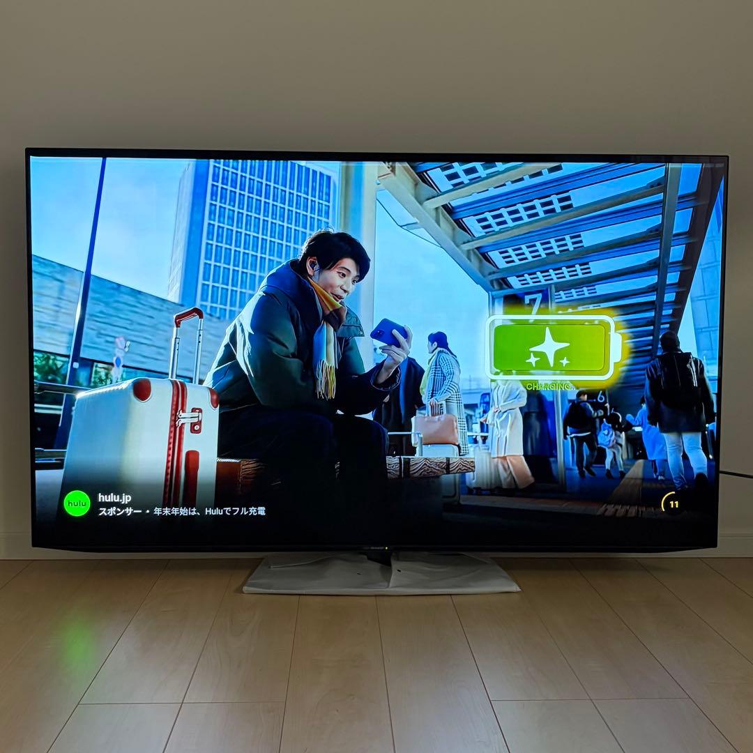 【訳あり】SHARP AQUOS 有機ELテレビ　65インチ　4T-C65CQ1