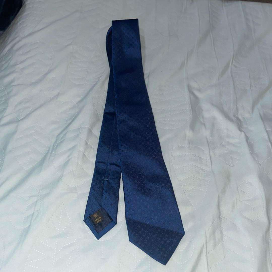 S*e様 Louis Vuitton ネイビー ネクタイ