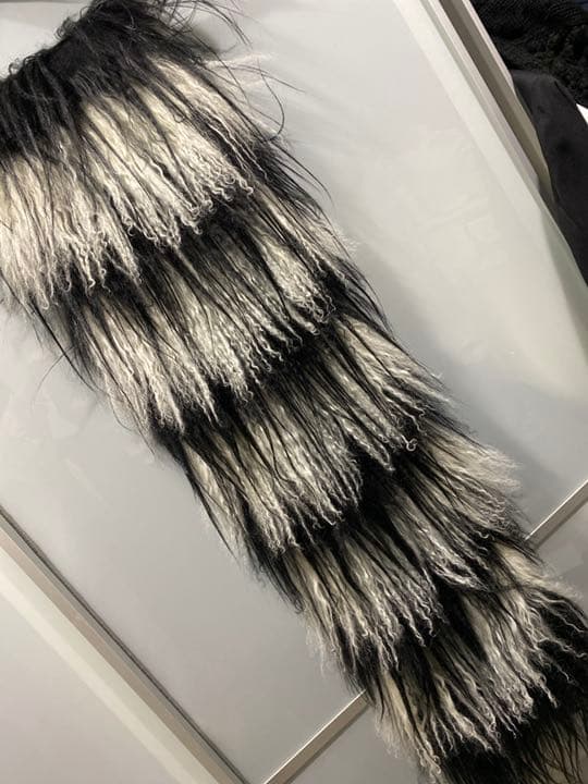 GUCCI マフラー 毛皮