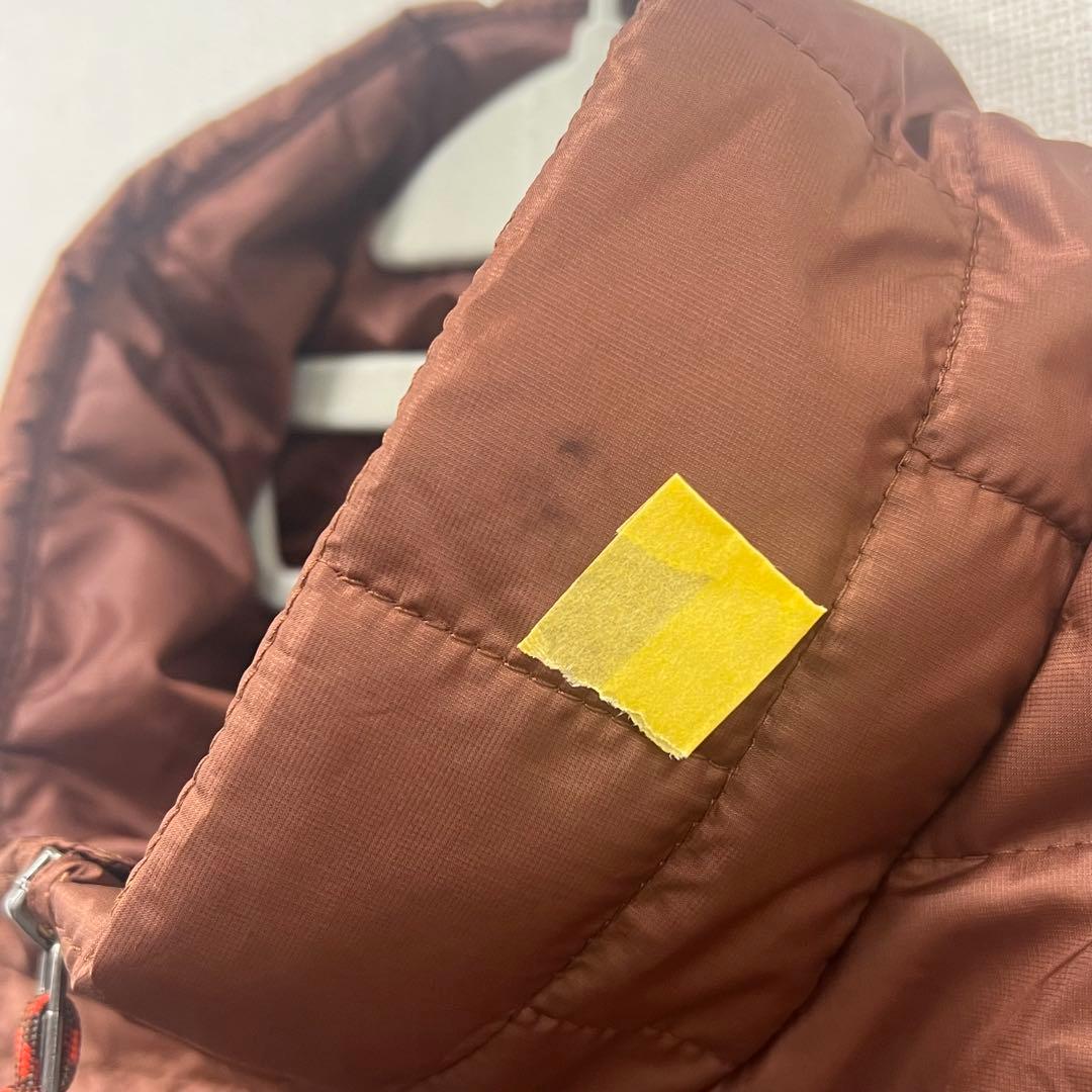 ブラウン Patagonia ダウンベスト キルティングベスト　未使用品