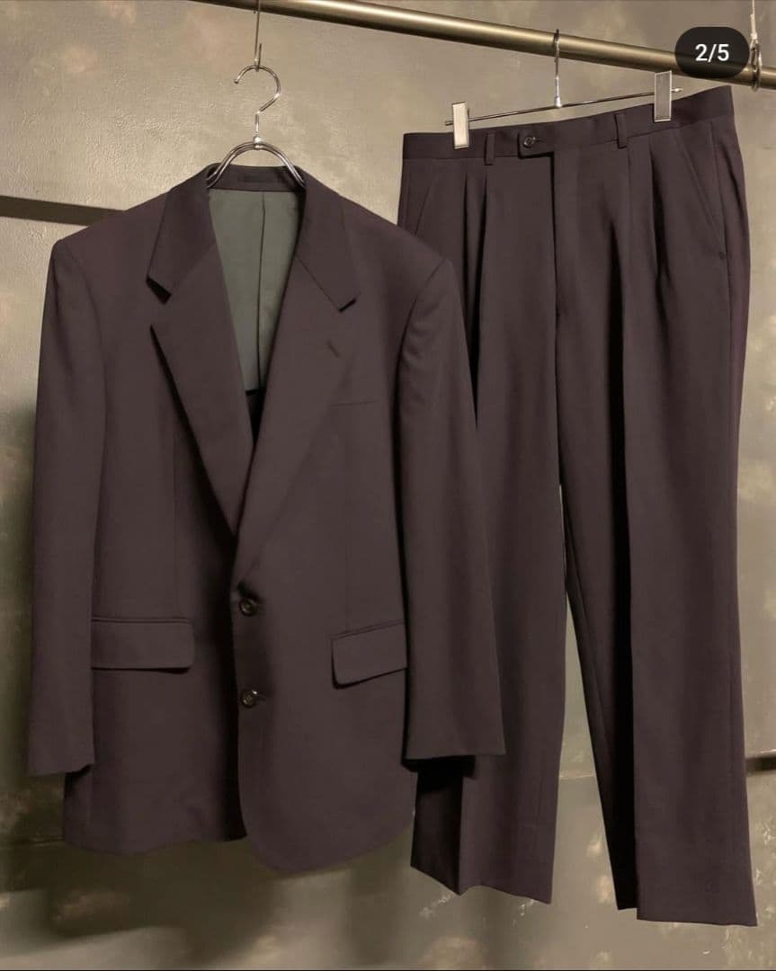 LANVIN paris シングルセットアップ パープル