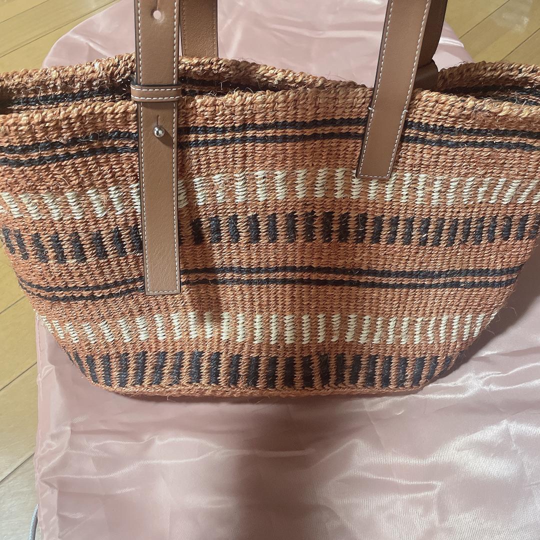 LOEWE ストライプ トートバッグ